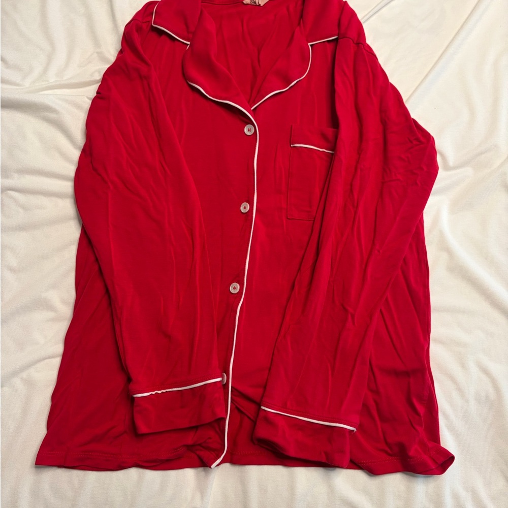 Eberjey Gisele TENCEL™ Modal Long PJ Set
Holly Red/Ivory